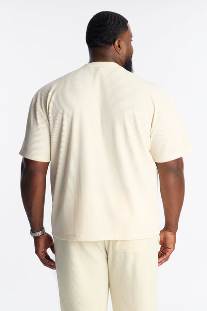 Show Up Relaxed Crewneck Tee - Off White