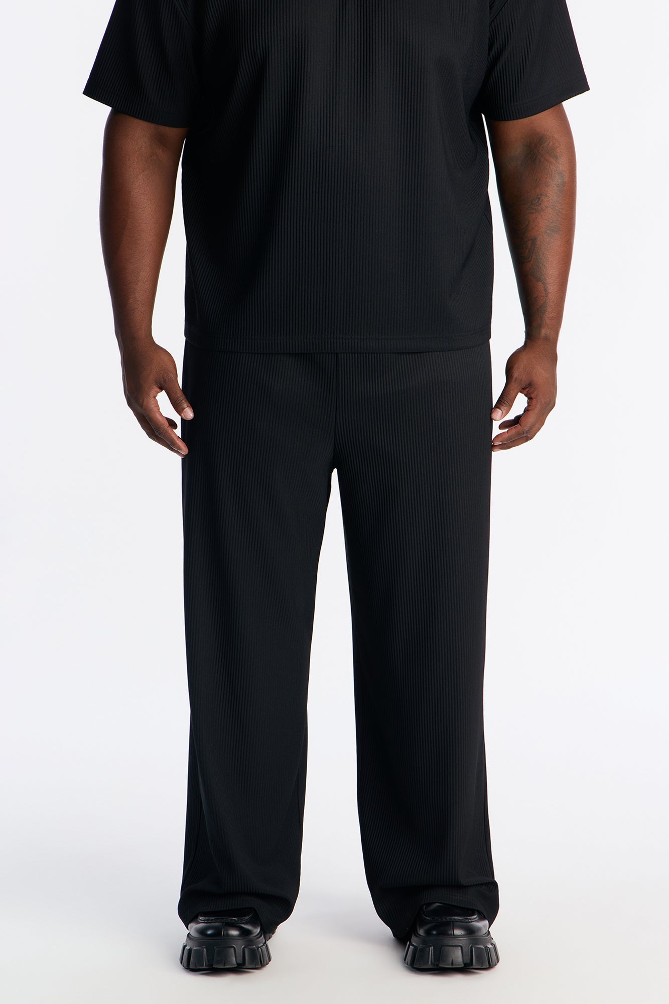 Show Up Baggy Pant - Black