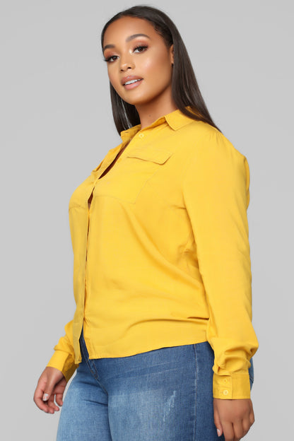 You Better Work Shirt II - Mustard