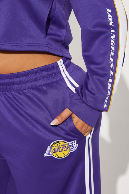 Lakers Halftime Wide Leg Pant - Purple