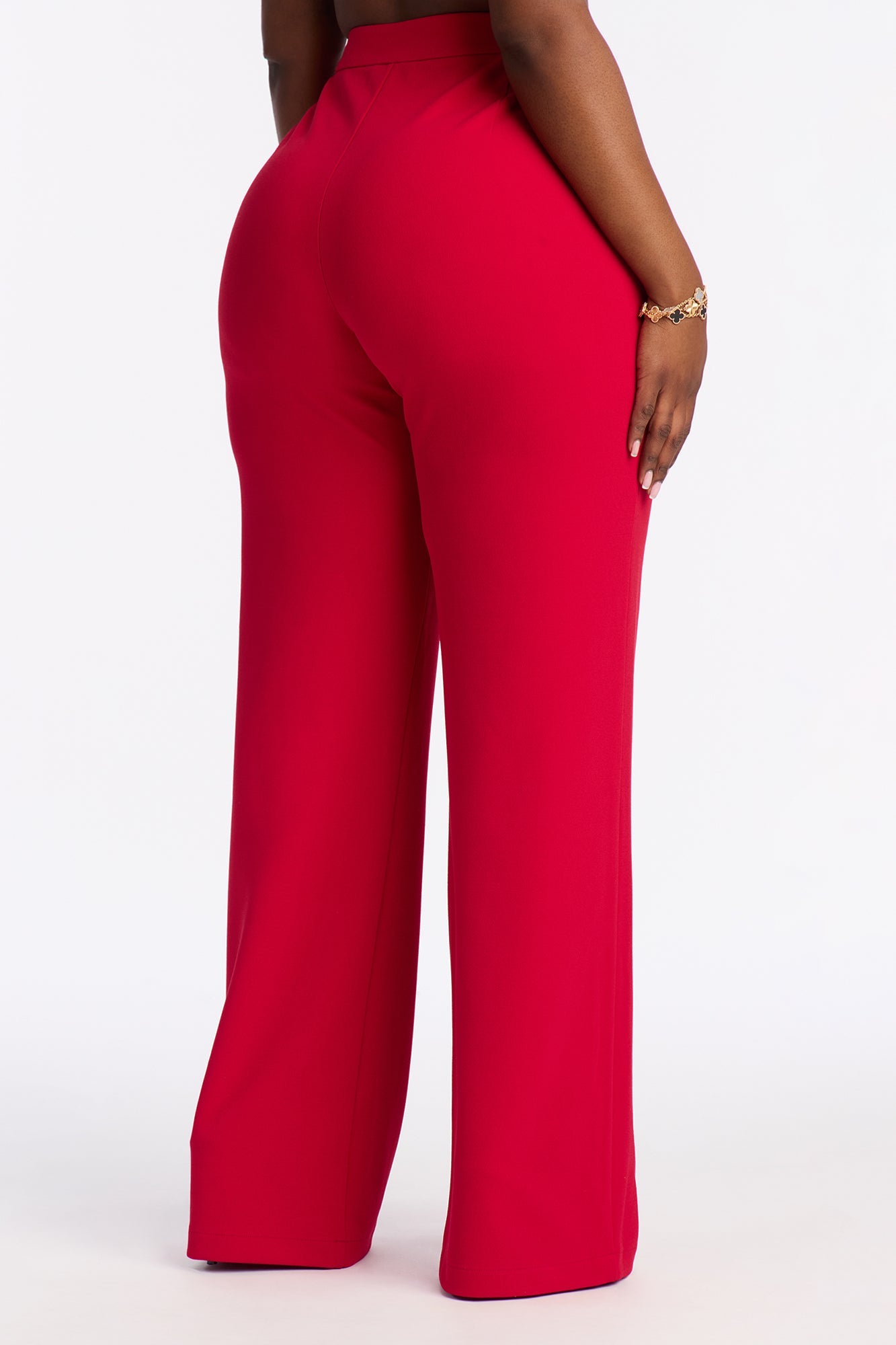 Core Competency Straight Leg Trouser - Red
