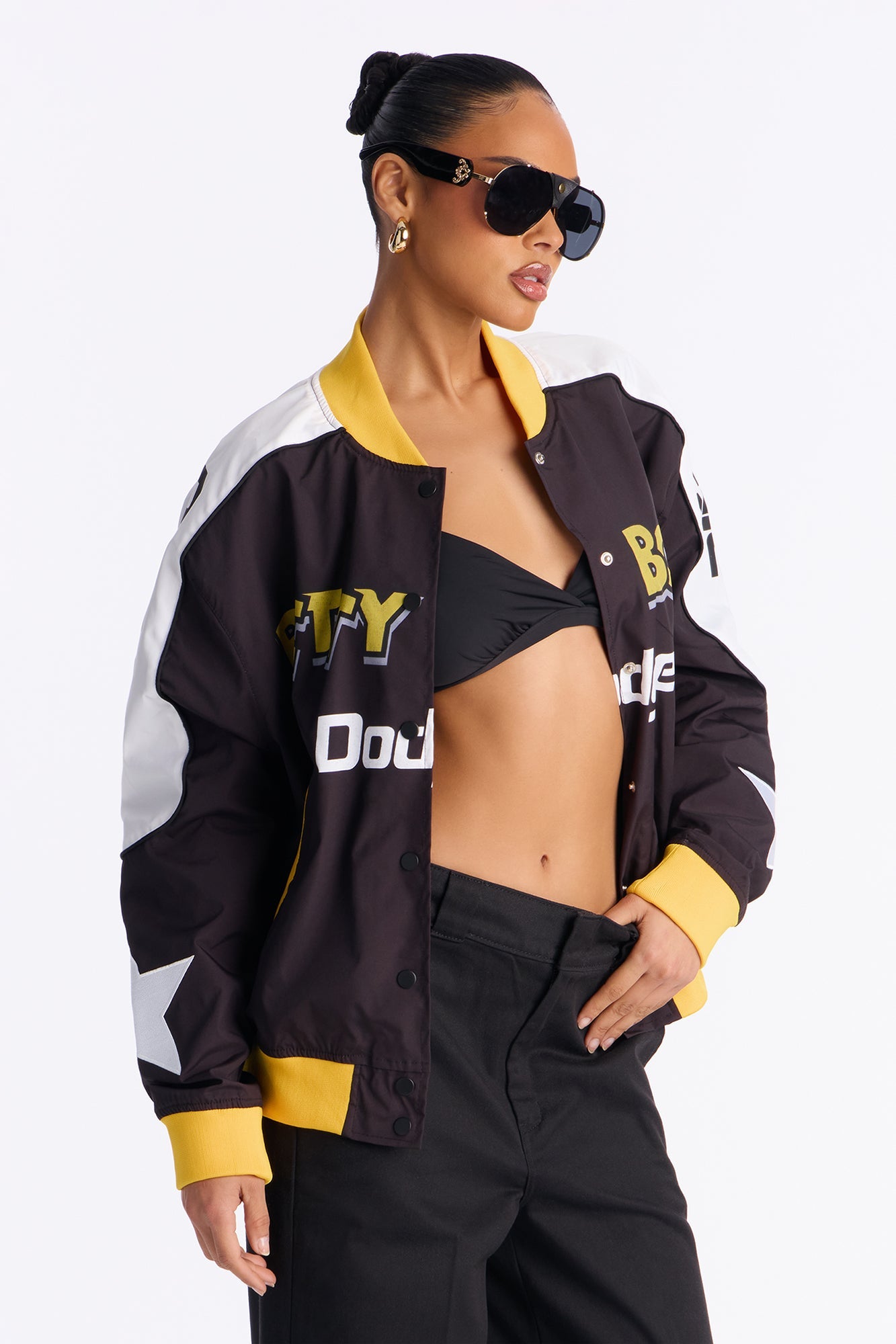 Betty Boop Dodge Challenger Jacket - Multi Color