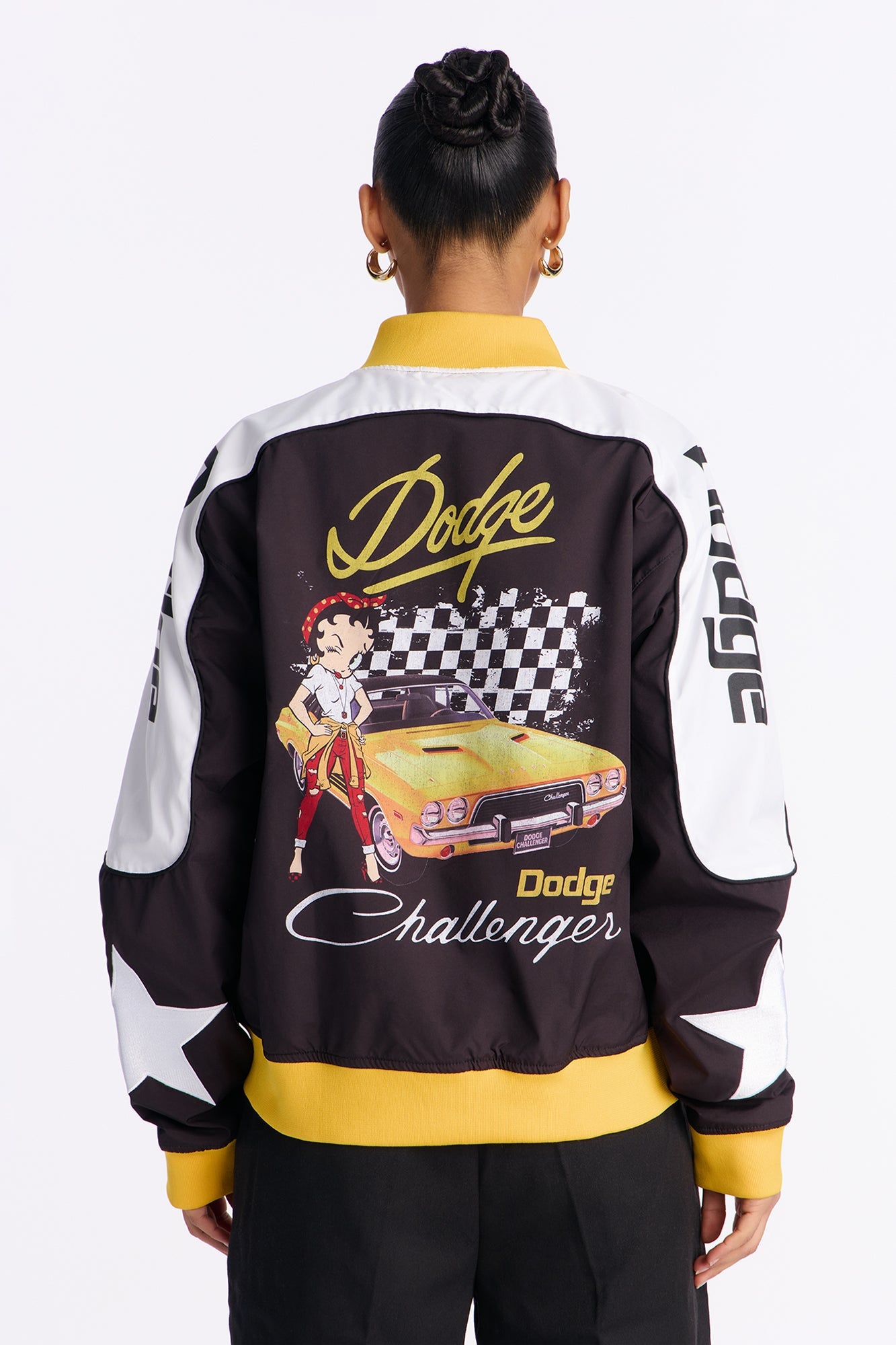 Betty Boop Dodge Challenger Jacket - Multi Color