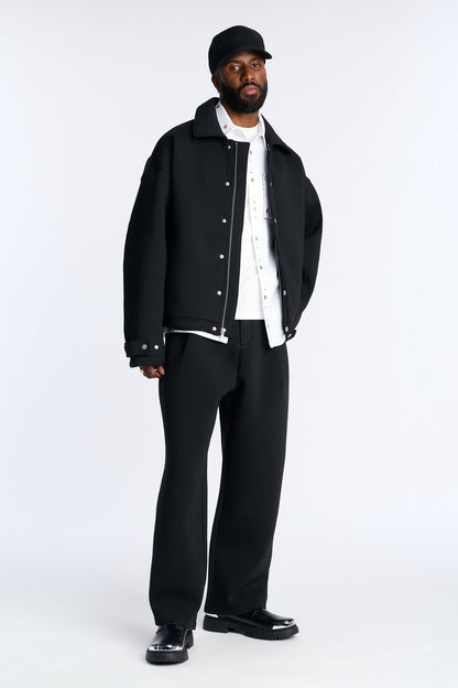 The Baggy Arclight Interlock Trouser - Black