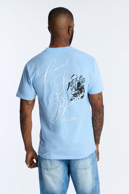 Angelic Blessings Short Sleeve Tee - Light Blue