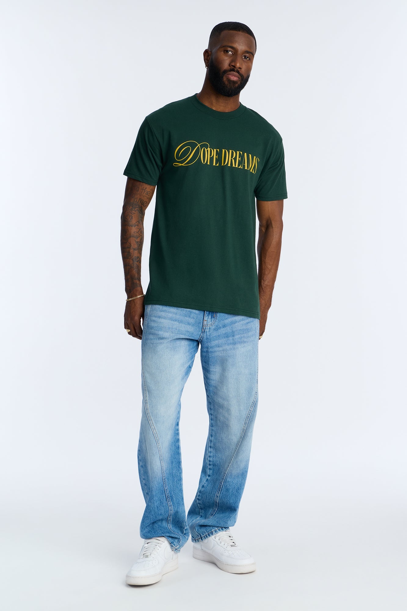 Big Dope Dreams Short Sleeve Tee - Green