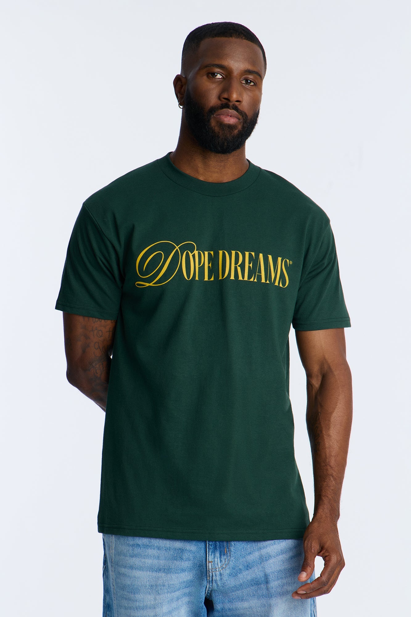 Big Dope Dreams Short Sleeve Tee - Green