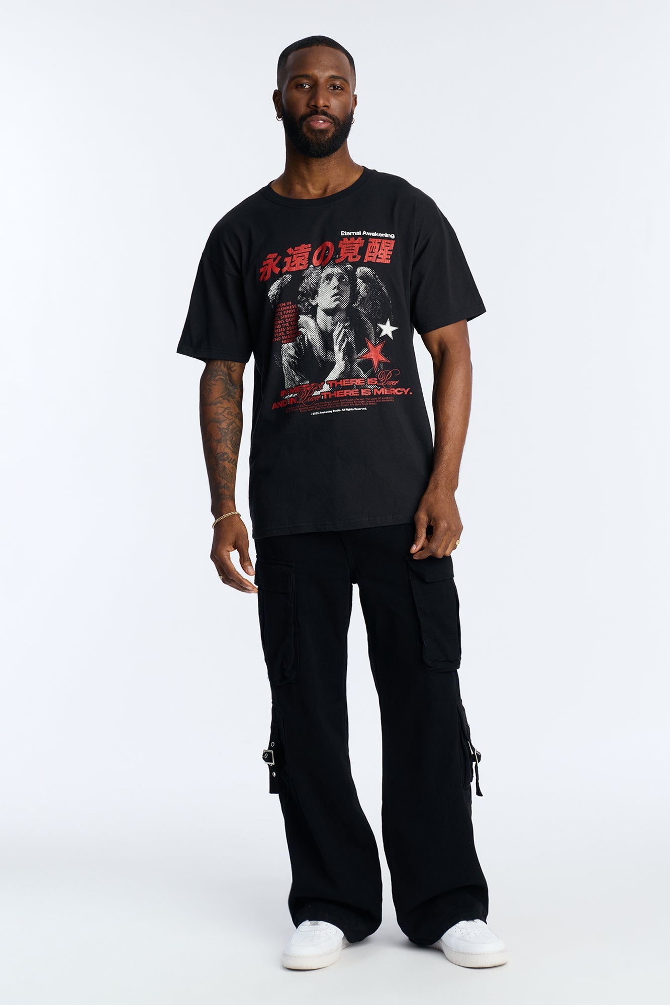 Eternal Mercy Awakening Short Sleeve Tee - Black
