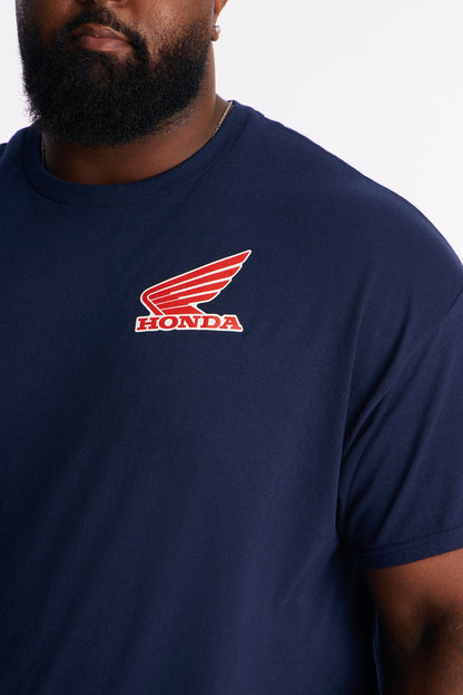Honda SuperCub Short Sleeve Tee - Navy