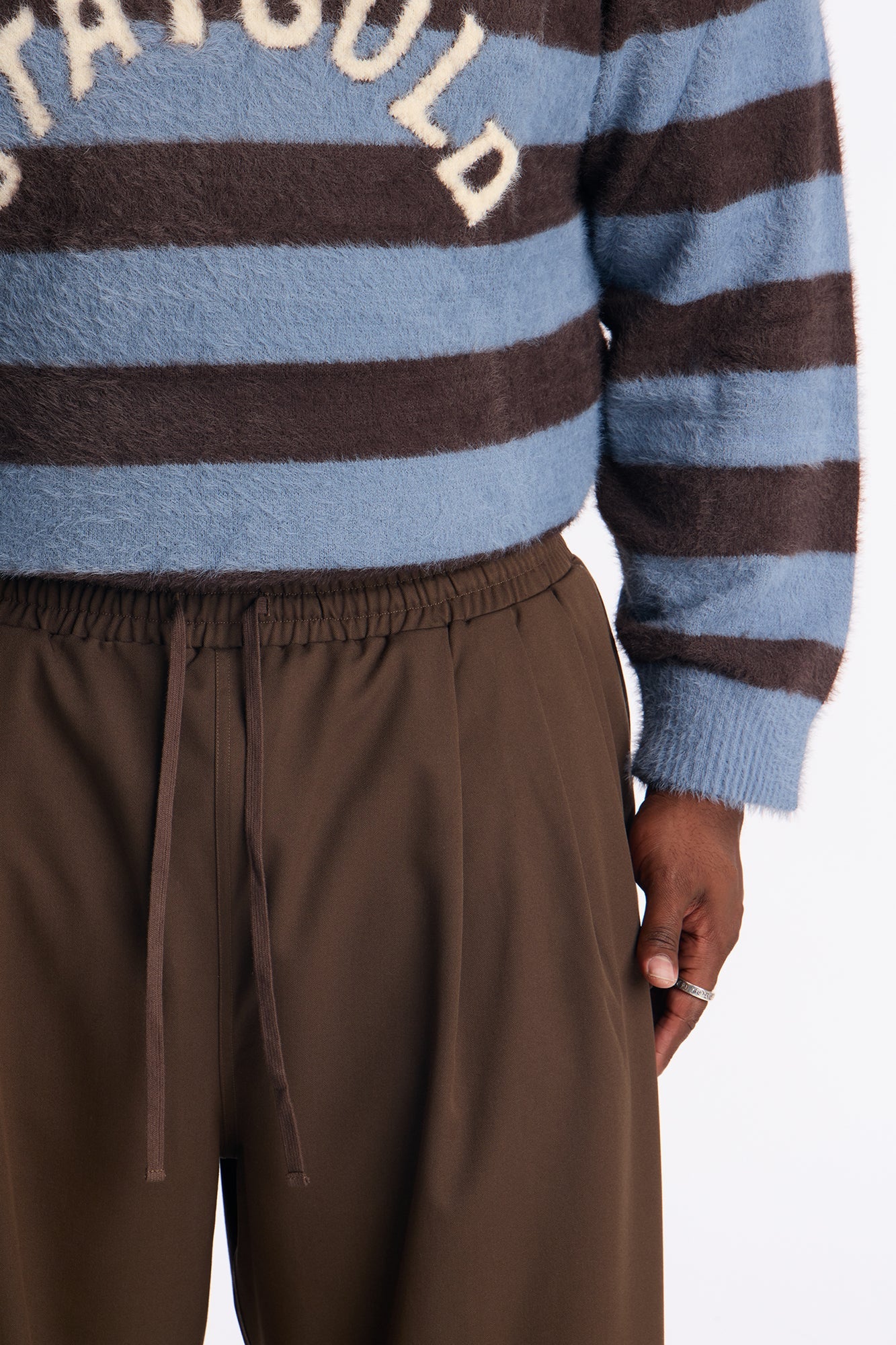 Baggy Grier Flow Pant - Dark Brown