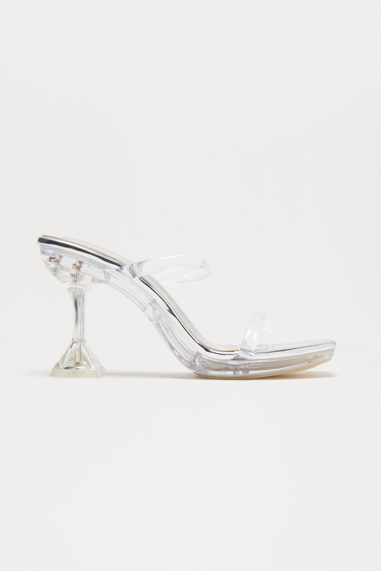 Masie Clear Mules - Clear