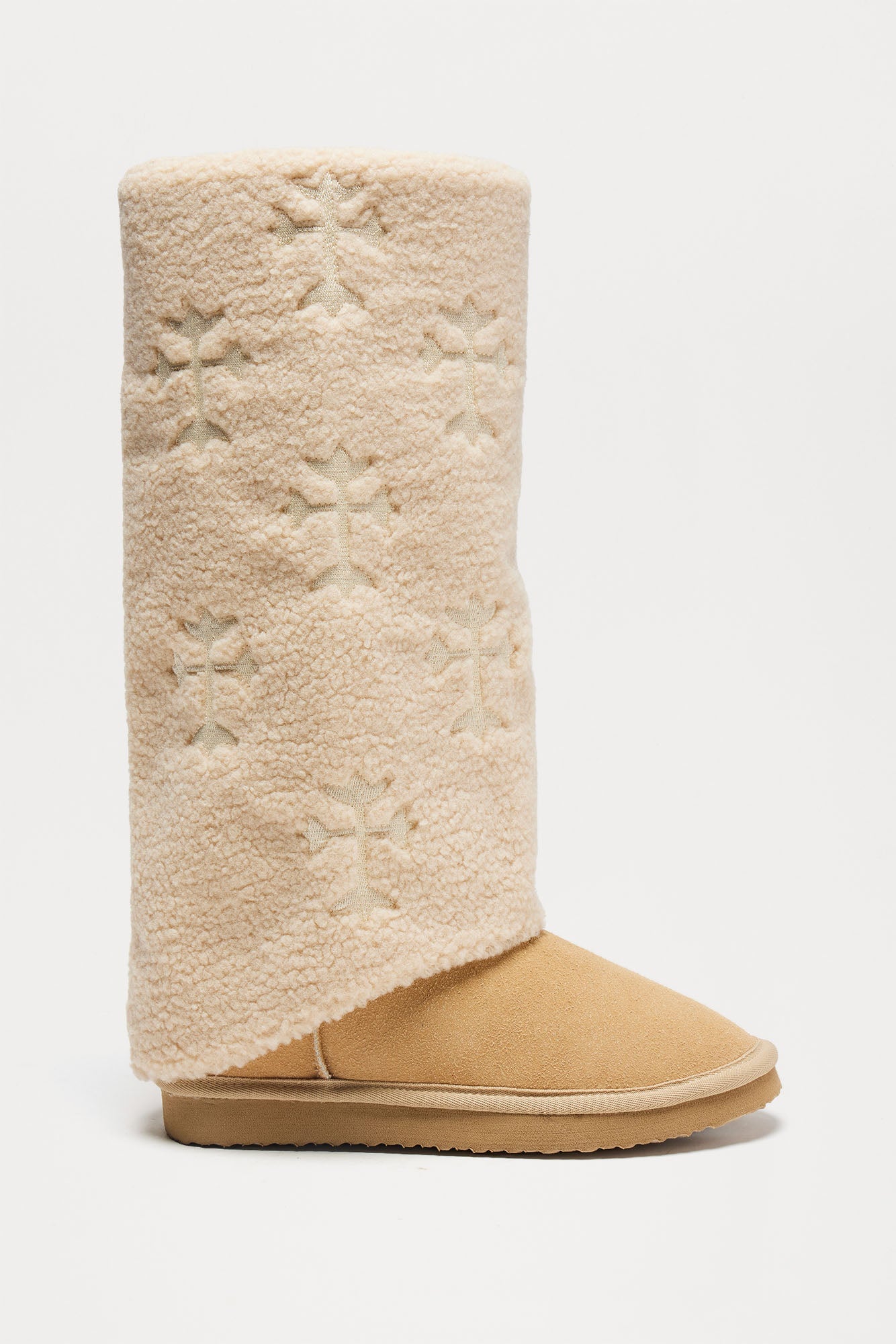 Thorne Sherpa Boots - Beige
