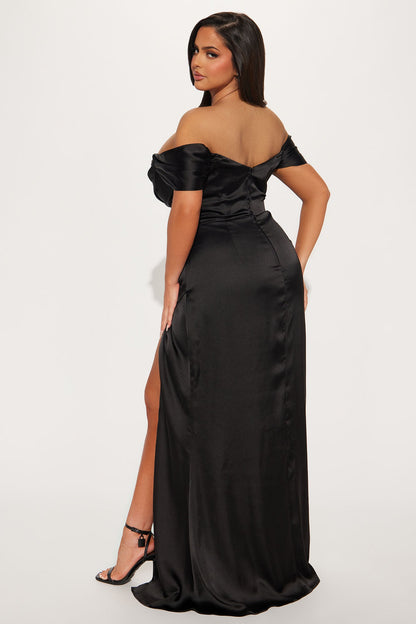 Andrea Corset Gown - Black