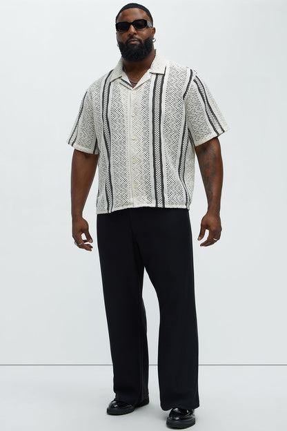 Flashbacks Shirt - White/Black