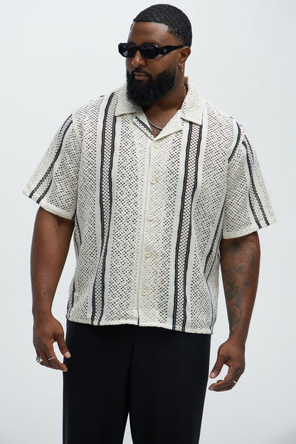 Flashbacks Shirt - White/Black