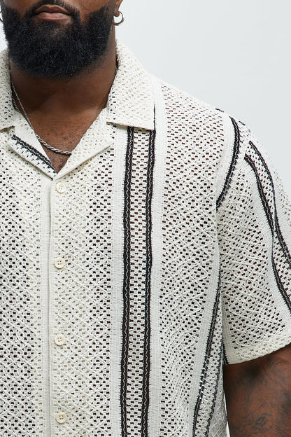 Flashbacks Shirt - White/Black