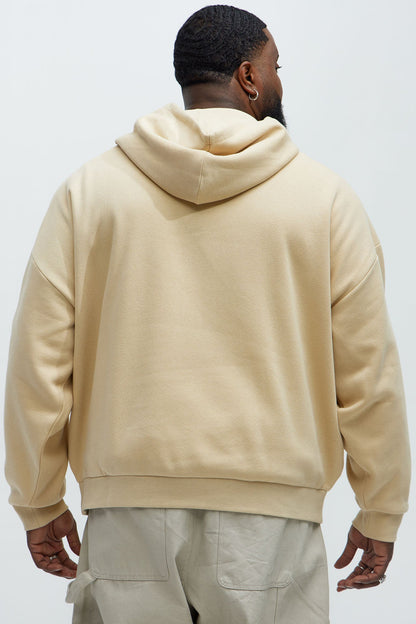 Tyson Fire &amp; Desire Oversized Hoodie - Cream