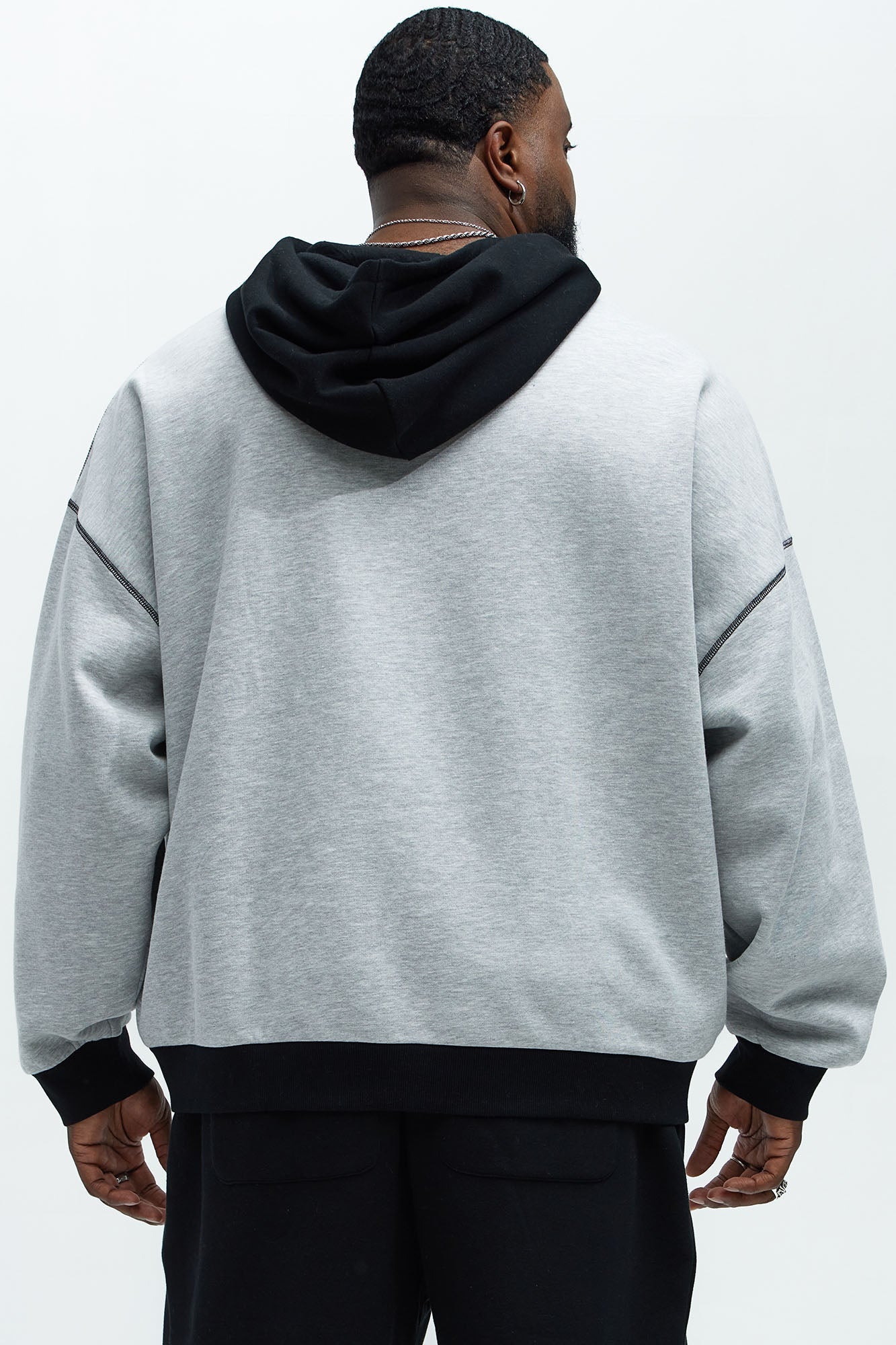 Tyson Now You See Me Hoodie - Grey/combo