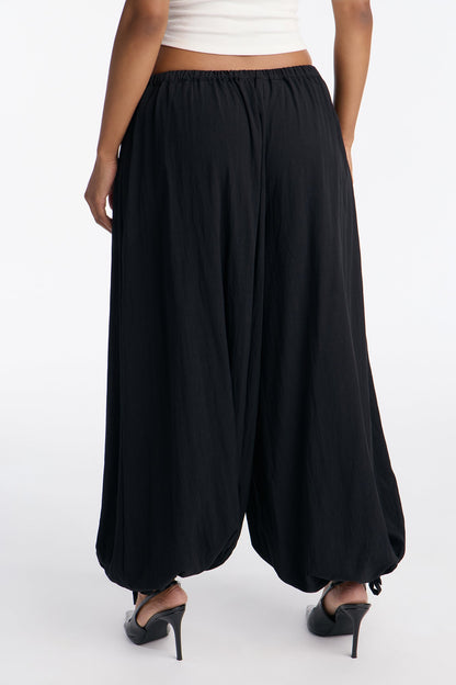Boho Babe Balloon Pants 29″ - Black