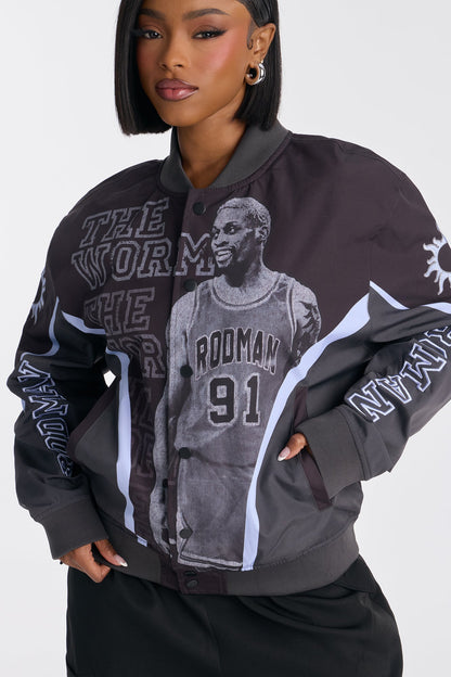 Dennis Rodman The Worm Jacket - Black/combo