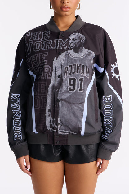 Dennis Rodman The Worm Jacket - Black/combo