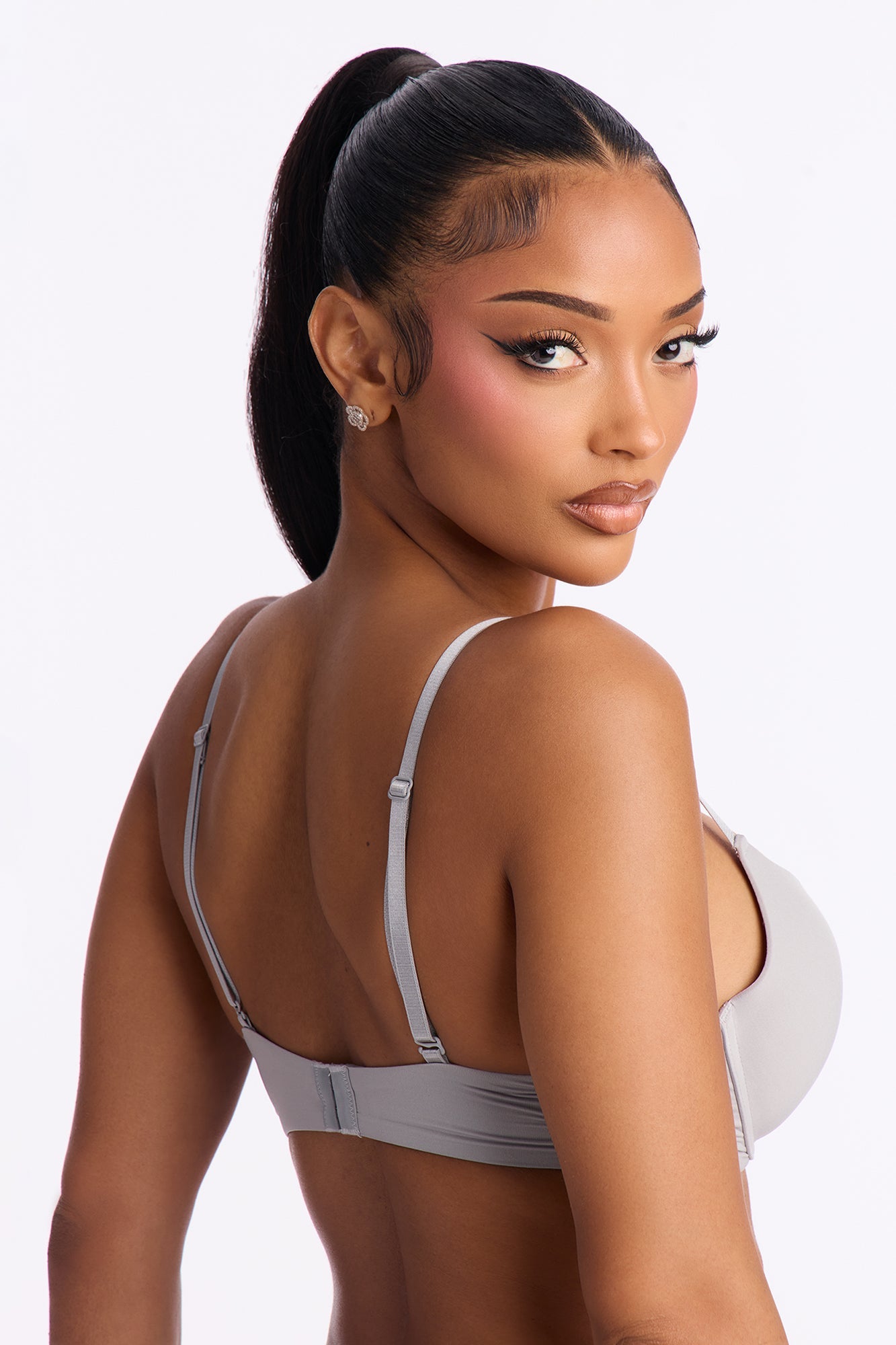 Your Go To Push Up Bra - Grey