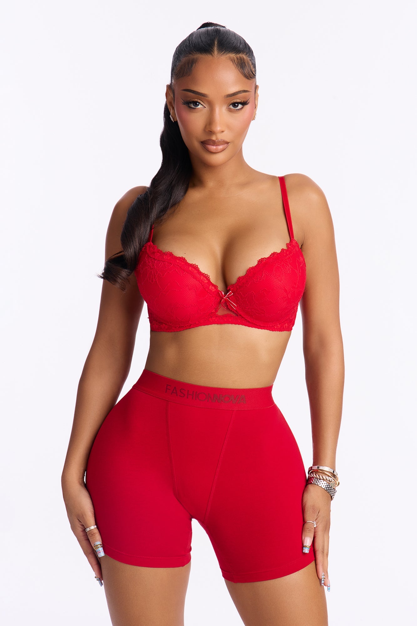 FN Mood Cotton Boxer Brief - Red
