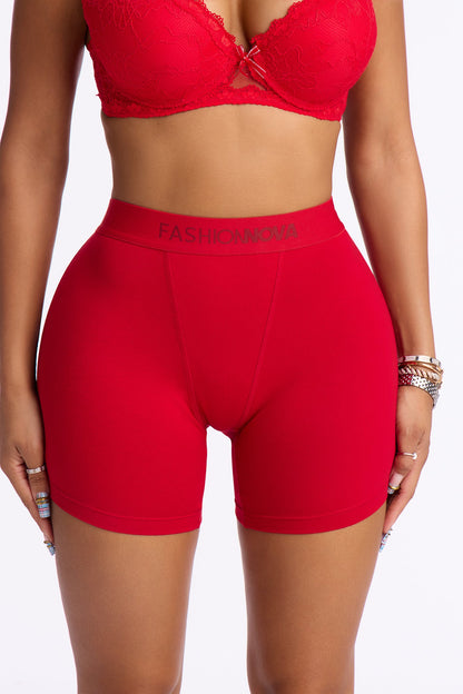 FN Mood Cotton Boxer Brief - Red