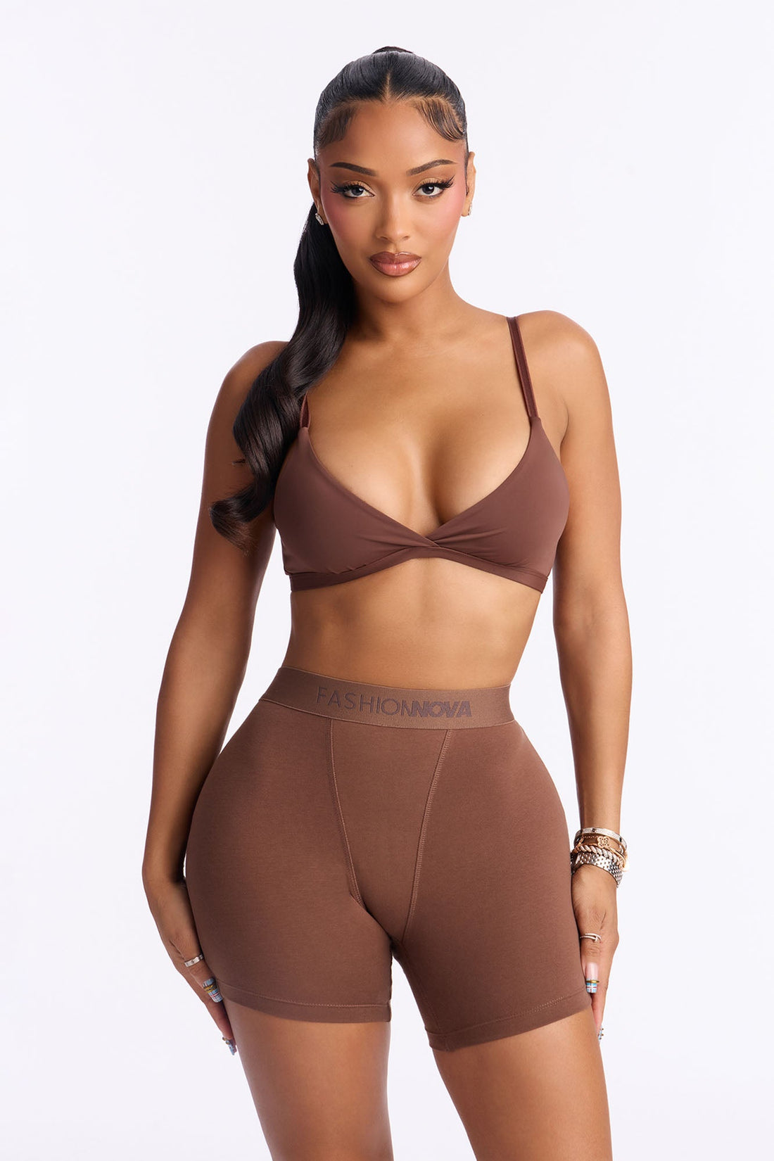 FN Mood Cotton Boxer Brief - Chocolate