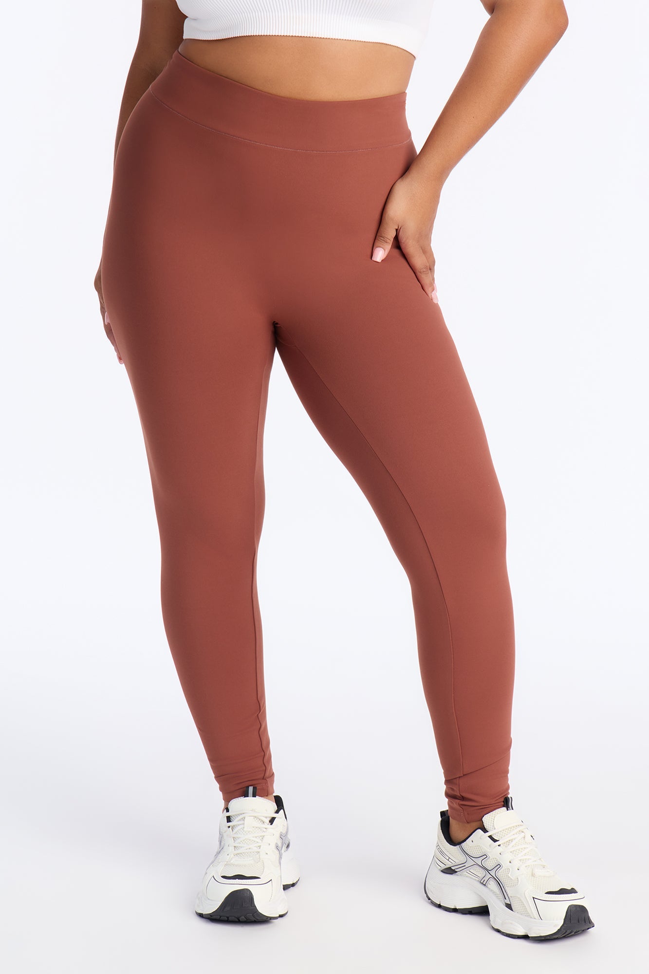 Sunrise Stretch Super Soft Active Legging - Mocha