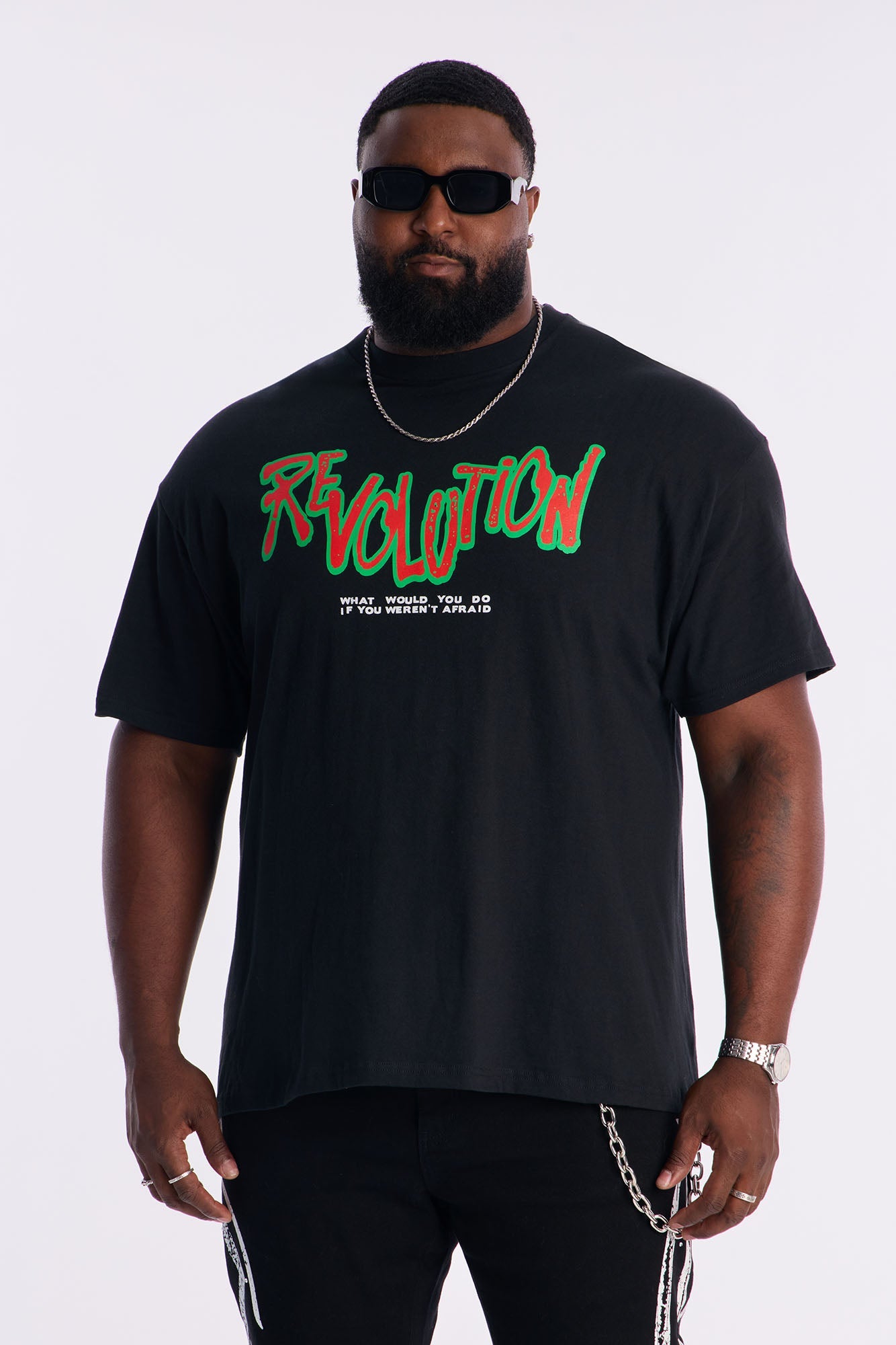 Revolution Short Sleeve Tee - Black Wash