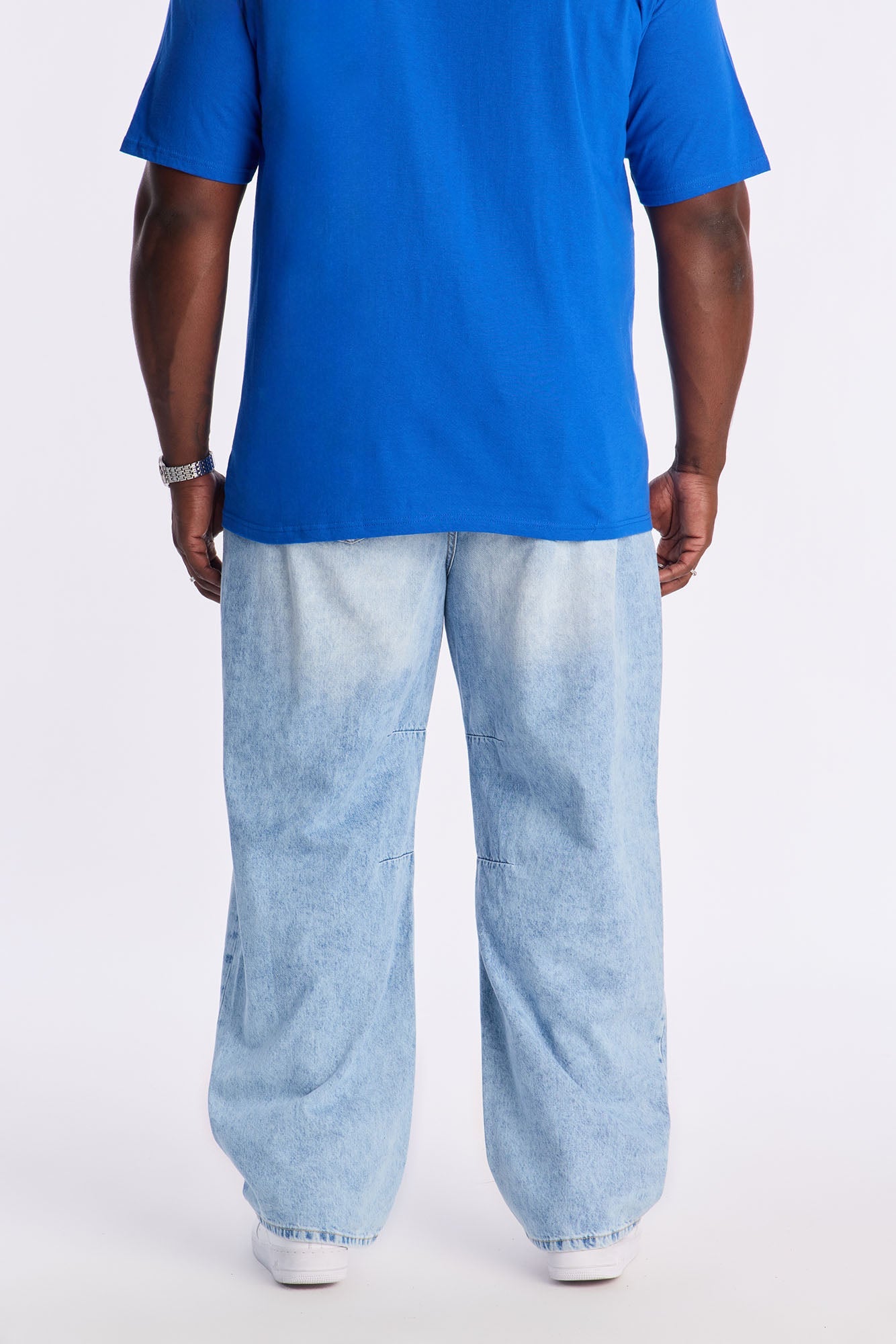 Barrel Stay Clean Jean - Light Blue Wash
