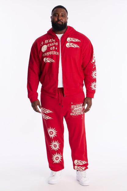 In The Chaos Jogger - Red