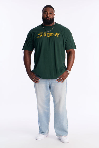 Big Dope Dreams Short Sleeve Tee - Green