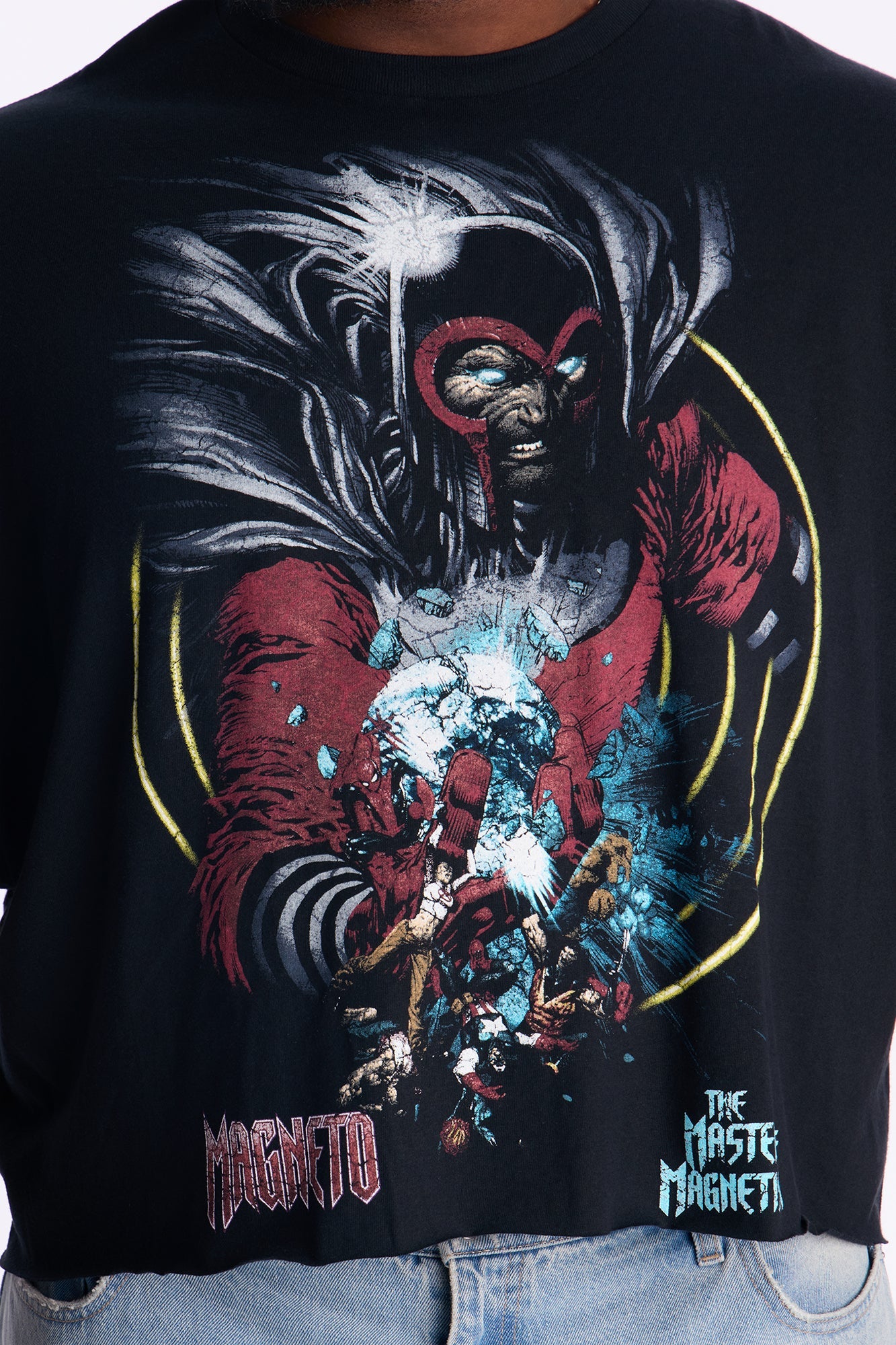 Marvel Magneto Master Of Magnetism Short Sleeve Tee - Black
