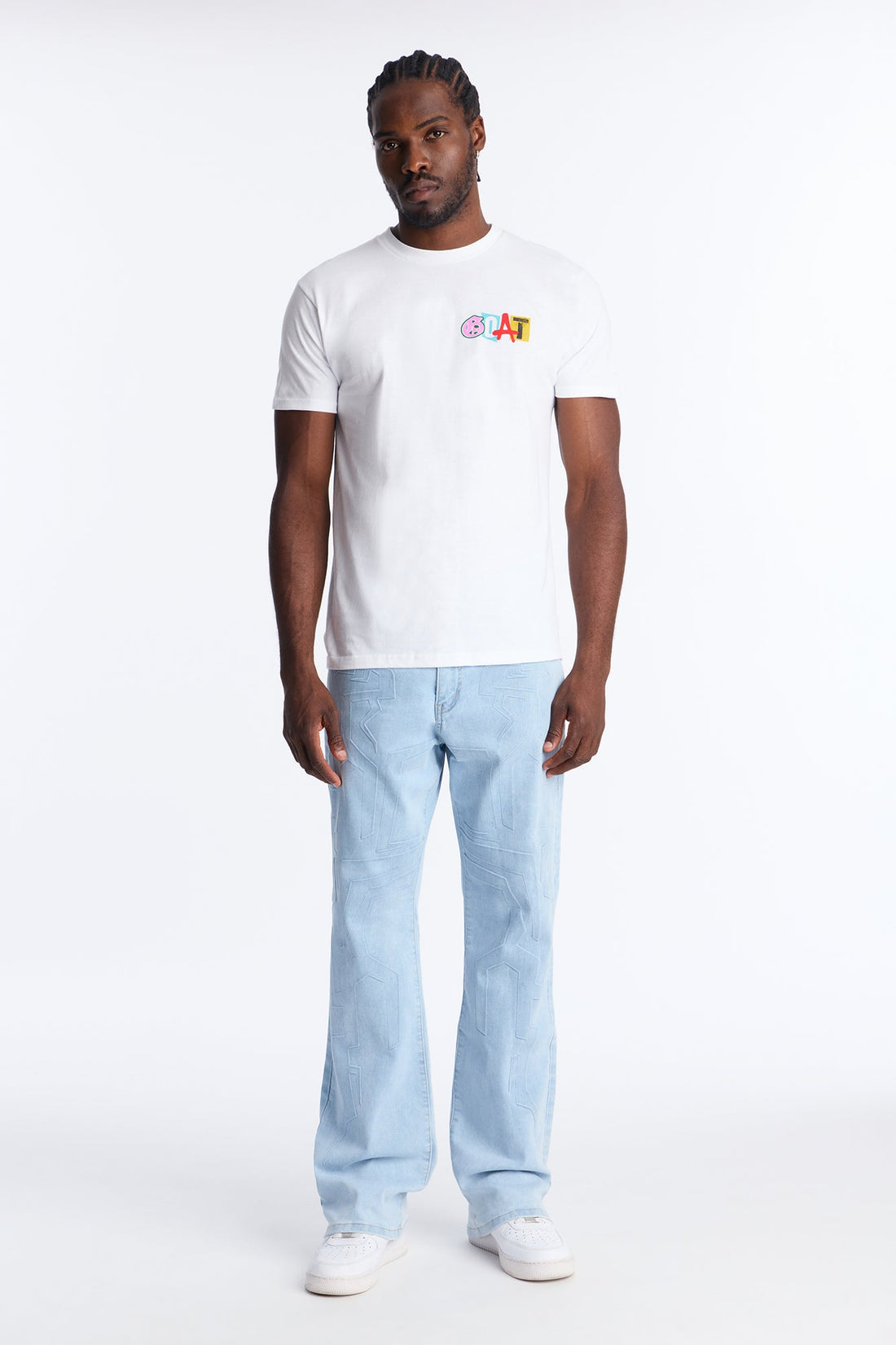 GOAT Worldwide Limited Edition Short Sleeve Tee - White