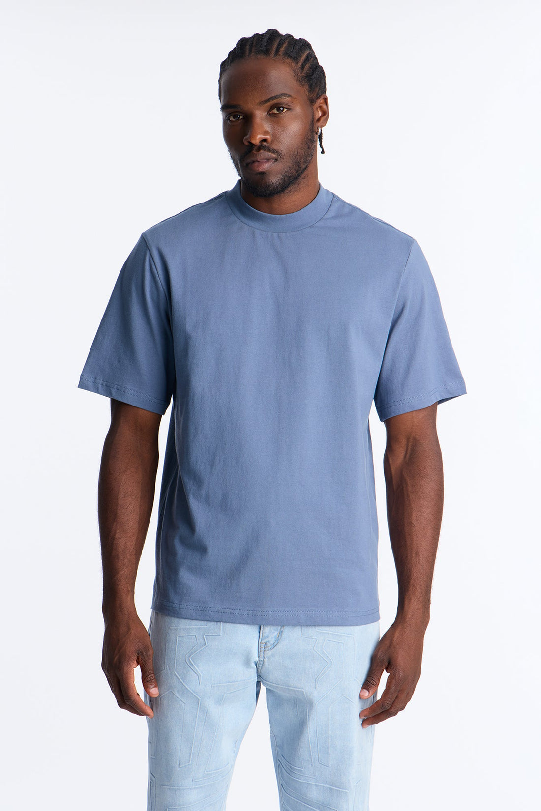 Oversized Heavyweight Tee 240GSM - Indigo