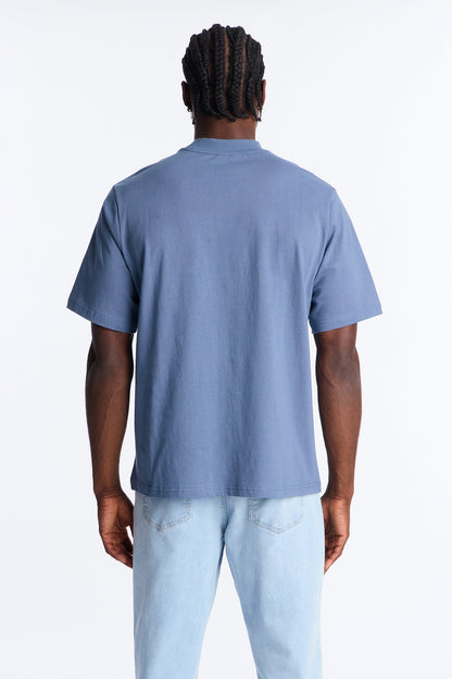 Oversized Heavyweight Tee 240GSM - Indigo