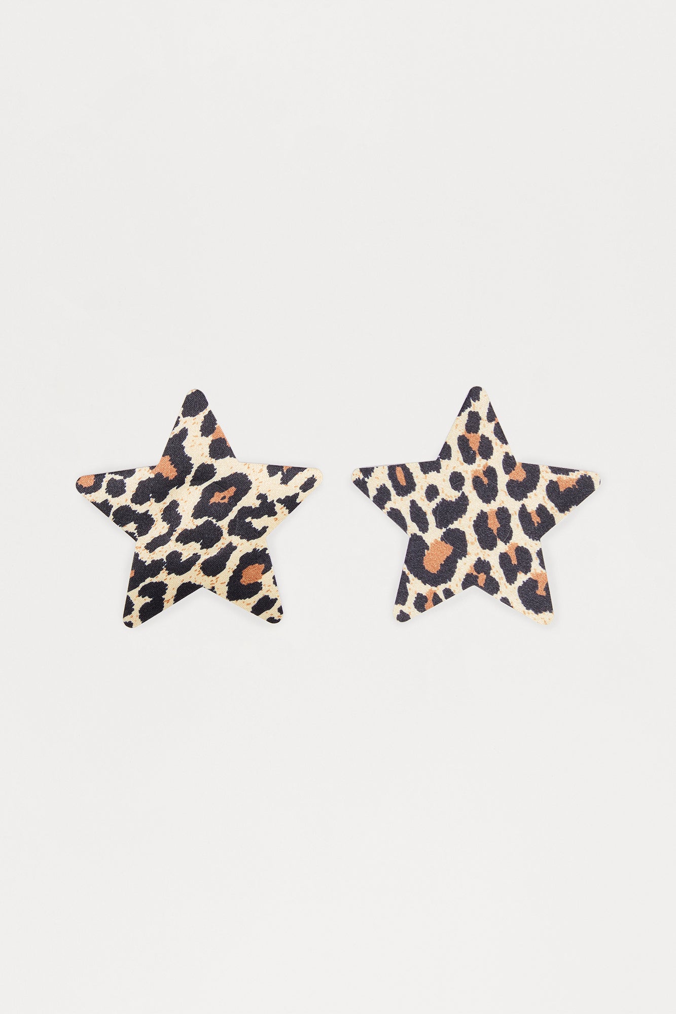 Brienna Star Shaped Pasties - Leopard