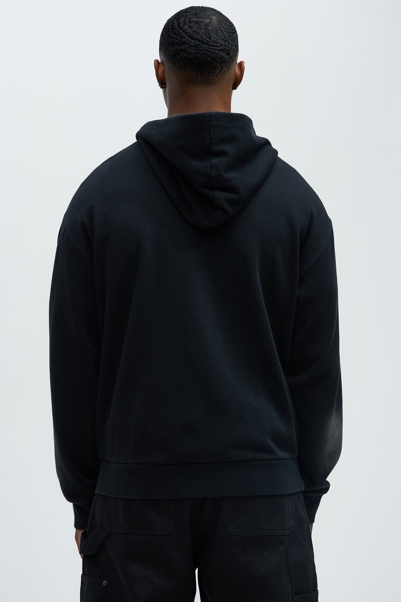 Dope Dope Zip Up Hoodie - Black
