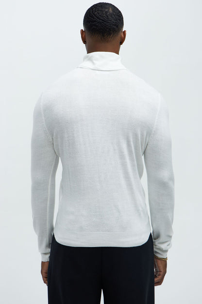 DeAngelo Turtleneck Sweater - Off White