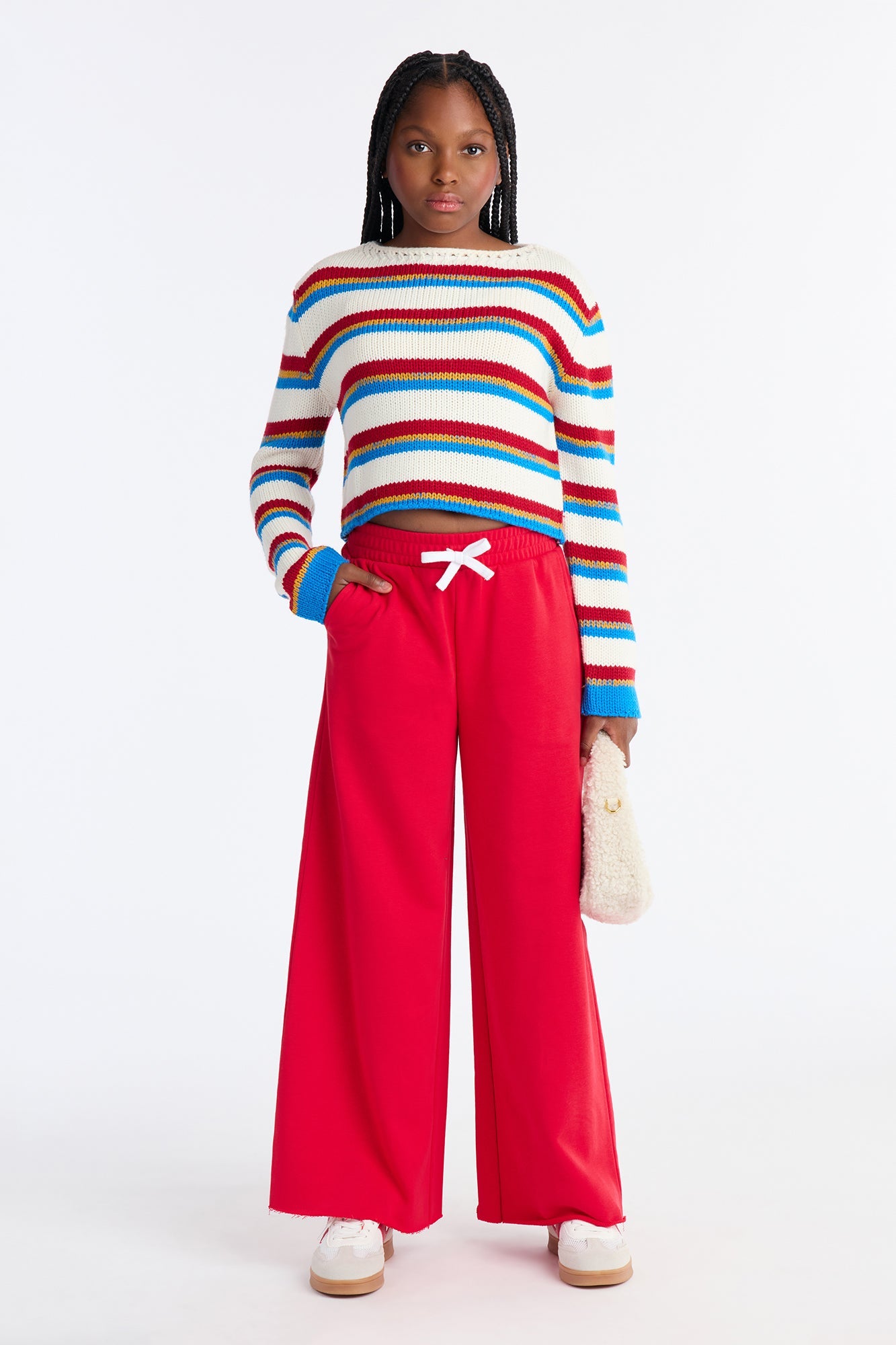 Mini My Turn Again Pant - Red