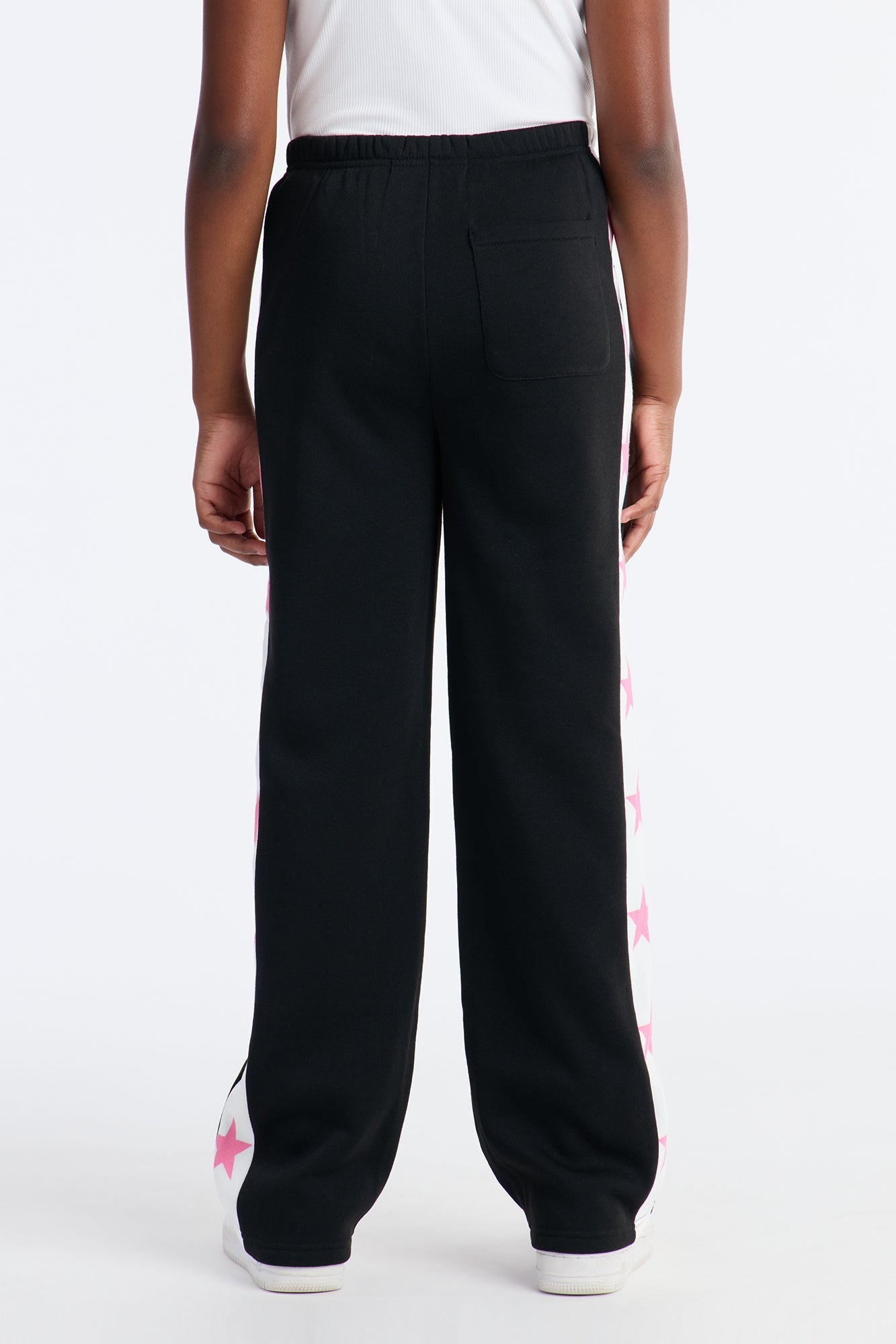 Mini I Just Keep Winning Wide Leg Pants - Black
