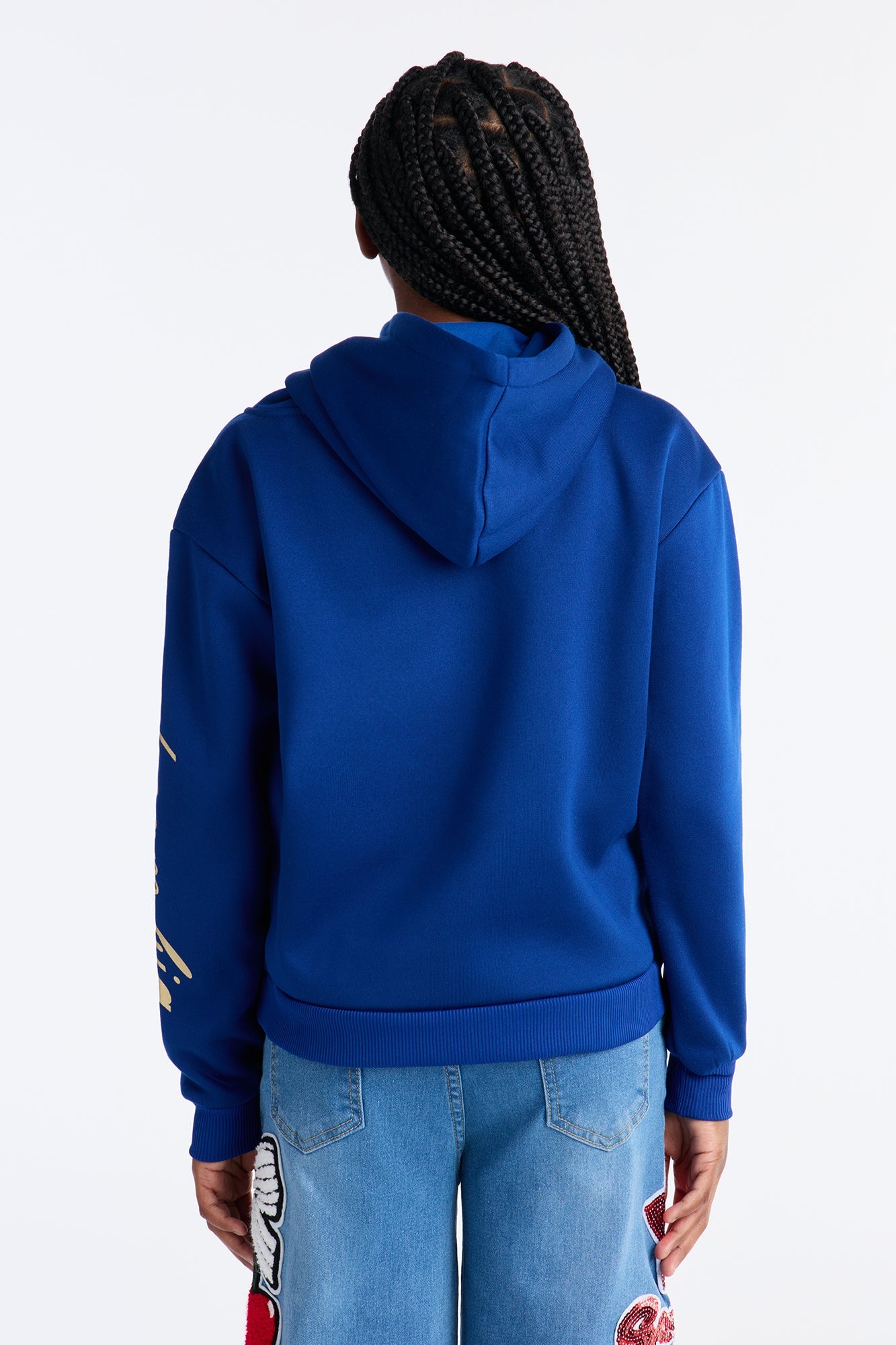 Mini Dream Big New York Fleece Hoodie - Navy