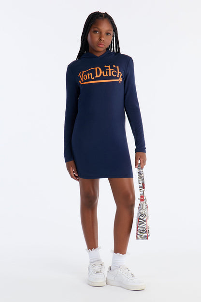 Mini Von Dutch Classic Mini Dress - Navy
