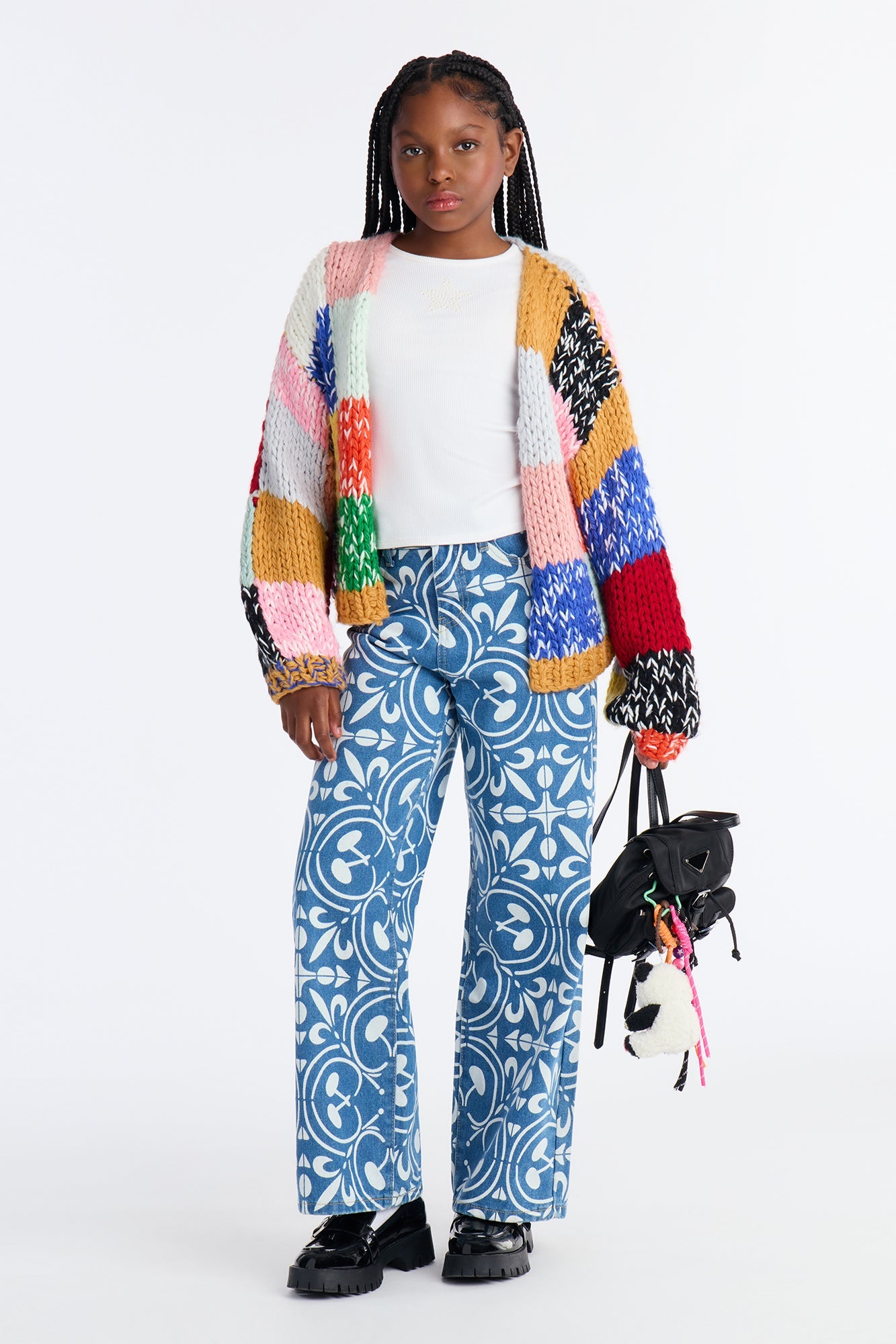 Mini Beauty In Everything Flare Jeans - Light Wash