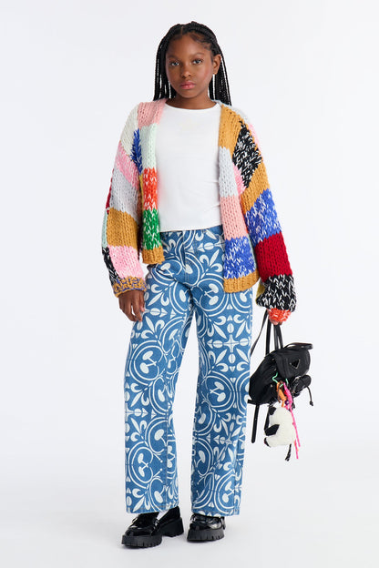 Mini Beauty In Everything Flare Jeans - Light Wash