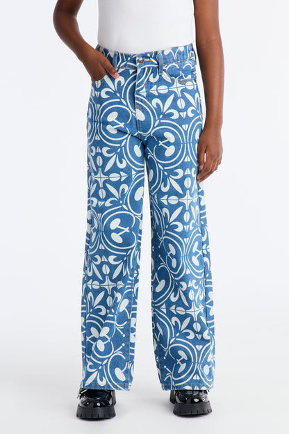 Mini Beauty In Everything Flare Jeans - Light Wash