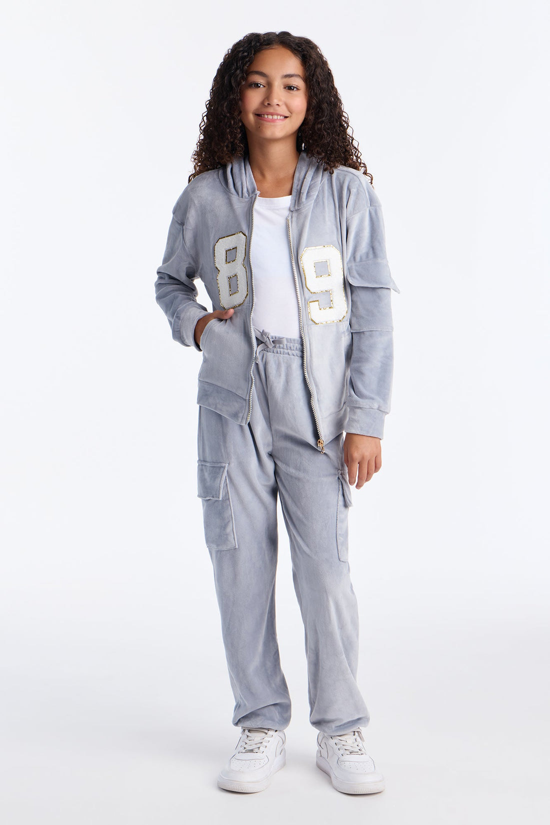 Mini 89 Cutie Jogger Pant Set - Heather Grey