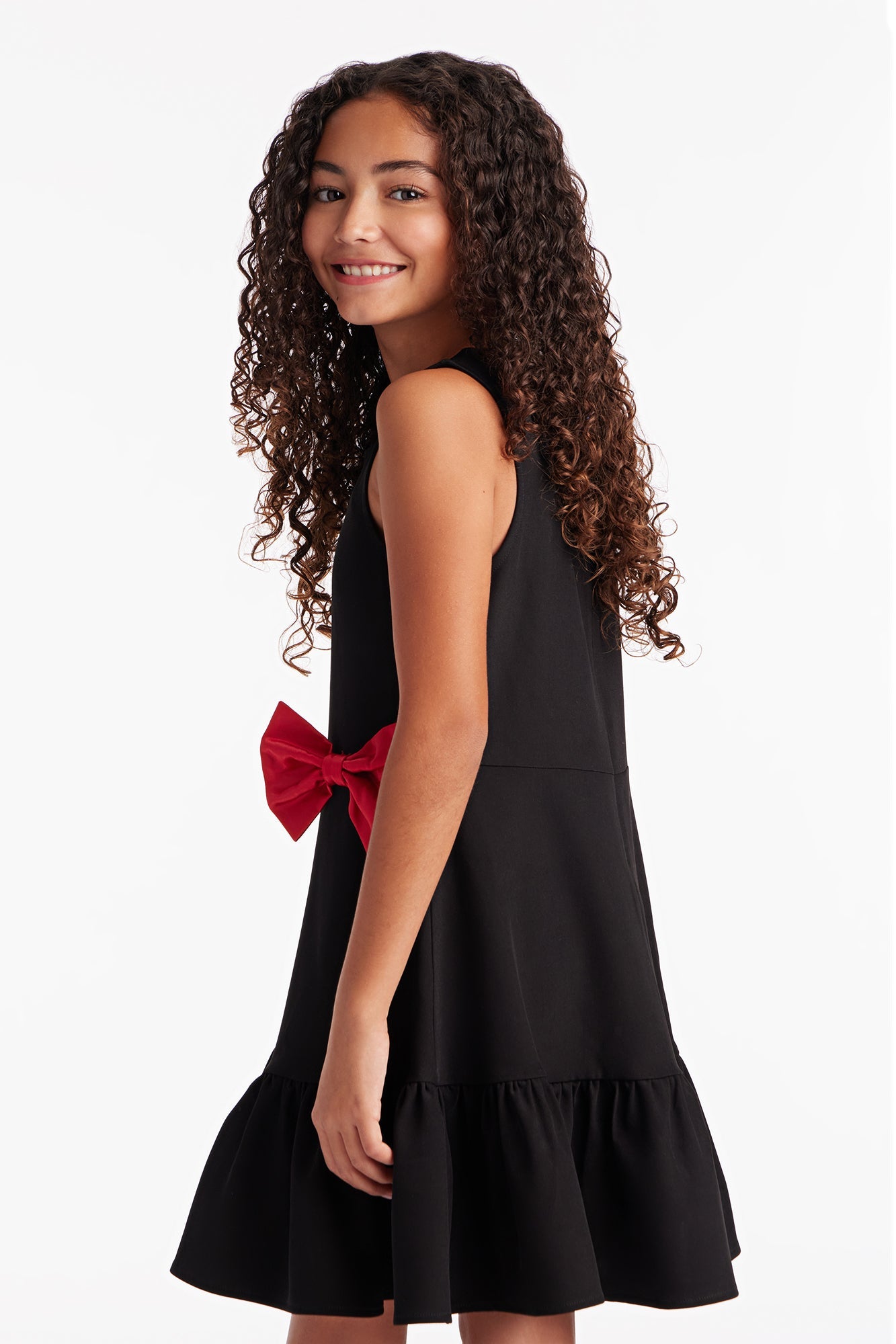 Mini Dancing For Days Dress - Black